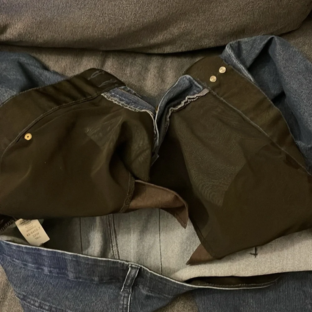 Women Within dark wash jeans